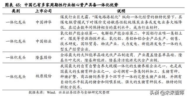 核心资产投资专题报告：中国周期性行业如何选择核心资产