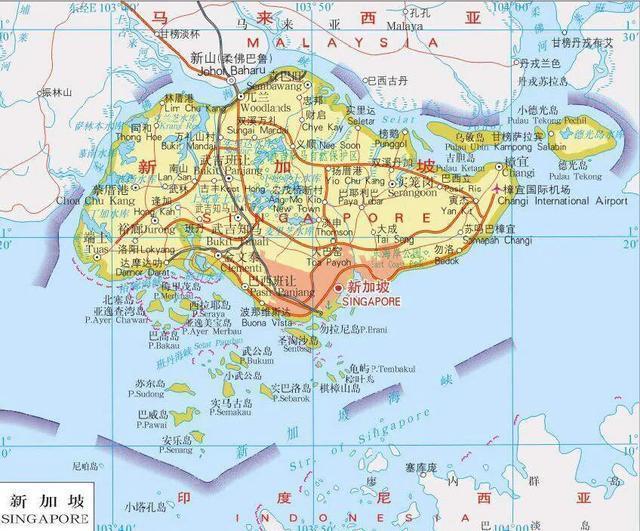 新加坡小到在地图上都看不见，为何能成为强国？