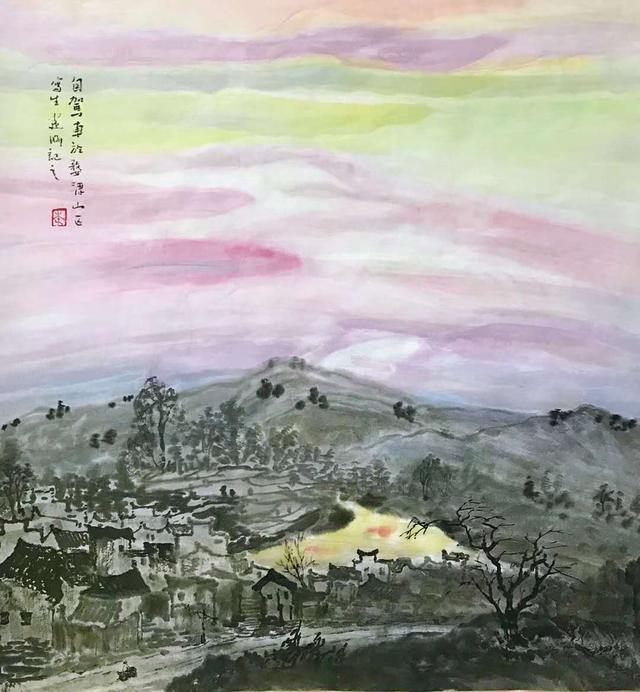 江心画语：李建刚“寻我之旅”之十三《春曲化心系列》