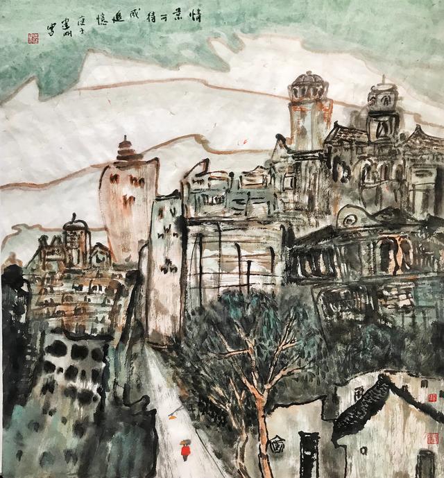 江心画语：李建刚“寻我之旅”之六《阳春三月》