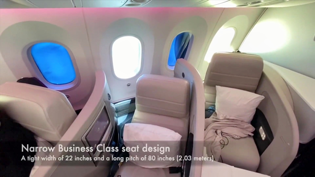 奥克兰到新加坡的B787梦幻飞机，商务舱体验