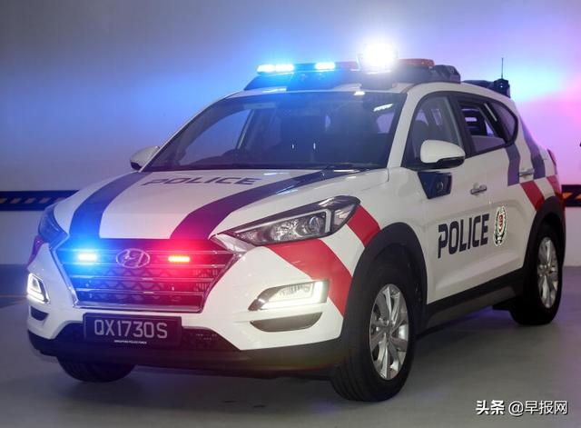 扫描车牌揪出可疑车 新加坡智能化警车长这样