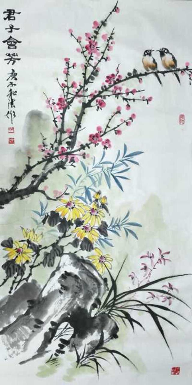 天津圣婉岭南书画院—庆国庆翰墨情书画展