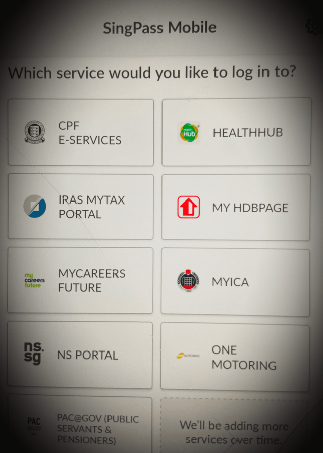 新加坡的SingPass改版！移民局，交通局，CPF全在这里