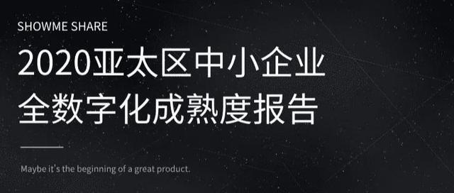 素米数字化咨询 | 2020亚太区企业数字化成熟度报告（三）