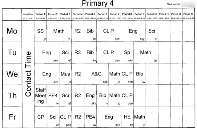 一张课程表走火！中国妈妈：我决定陪孩子留学新加坡了