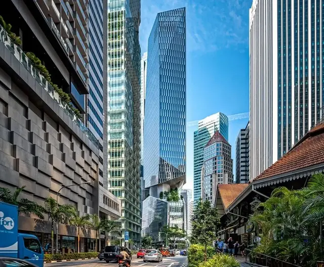 都市花园 | 新加坡Robinson大厦 / KPF