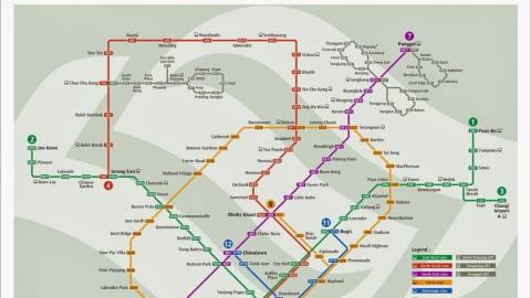 👏五天五夜 新加坡接地气和穷游的行程攻略（附地铁图
