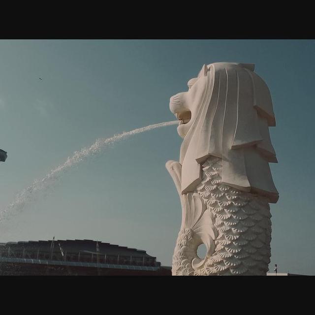 #旅拍路上一个人也可以#新加坡边走边拍，留下最美的自己～