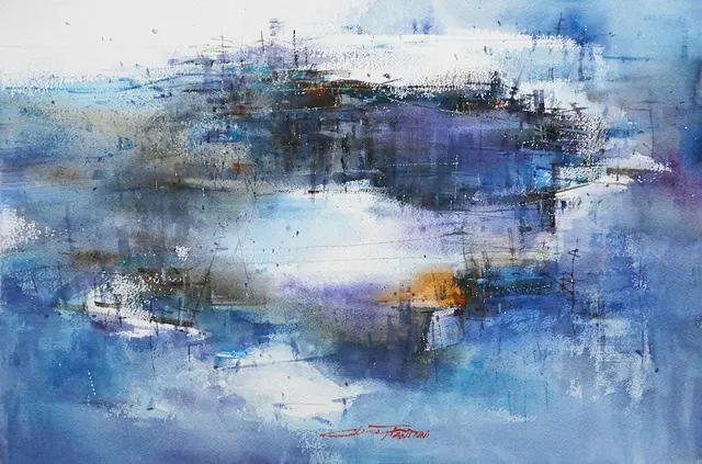 马来西亚画家陈书强：画画需要的是个性与情感，而不是逼真