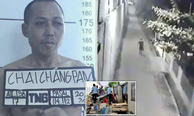 上个月从印尼监狱越狱的中国毒贩，被发现吊死在林中小屋里