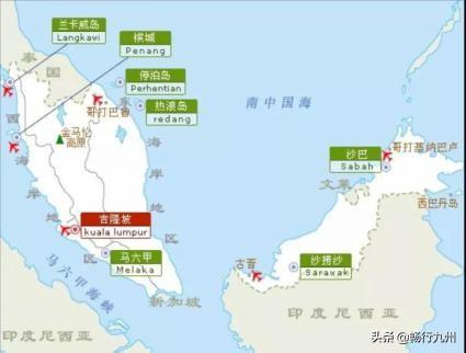 相望于南海，马来西亚为什么分成东西两部分？