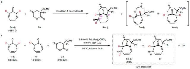 钯催化的立体选择性高阶环加成制备「5.5.0」和[4.4.1
