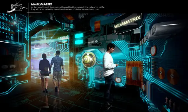 新加坡设计师—宇宙艺术主题展厅概念设计方案