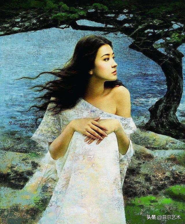 中国油画家谢楚余女性人物油画作品赏析