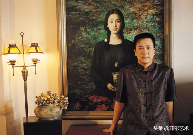 中国油画家谢楚余女性人物油画作品赏析