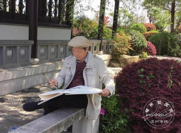 嵊州新闻网丨张万琪：用色彩讲述我眼里的秋天