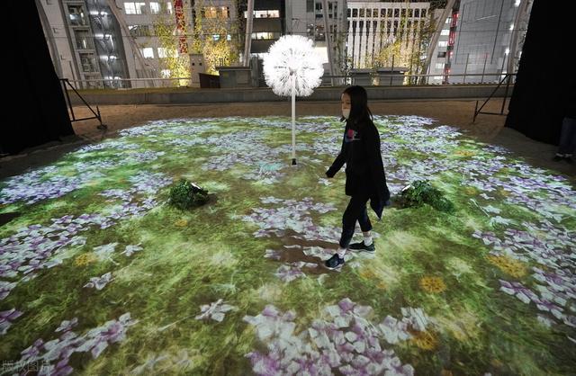 “蒲公英”艺术互动装置美轮美奂，亮相新加坡和日本，促进交流