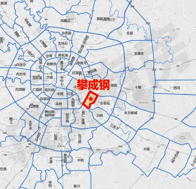 区域分析丨攀成钢，城东的第一个富人区