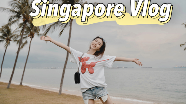 新加坡Vlog ｜海边单车｜美食之旅/天妇罗/阳澄湖大闸蟹/网购