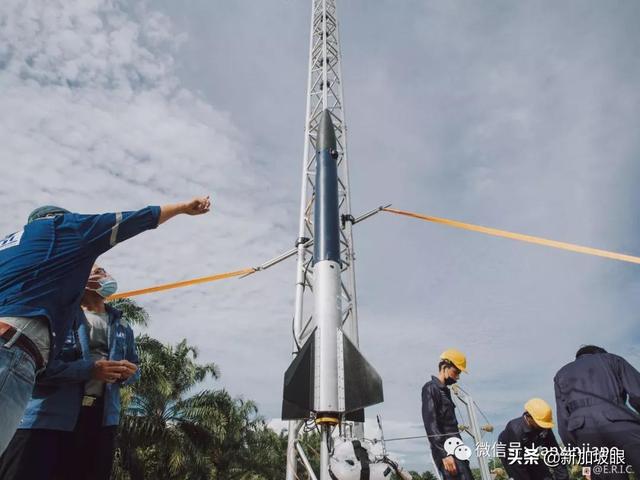 飞越1200米！新加坡首个低空火箭发射成功