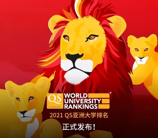 2021QS亚洲排名：新加坡国立大学蝉联第一