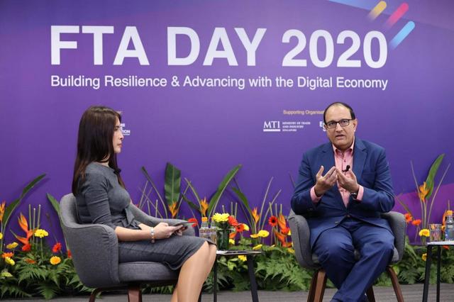 自由贸易协定助力新加坡疫后经济复苏