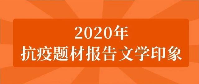 2020年抗疫题材报告文学印象｜全景、特写与亲历