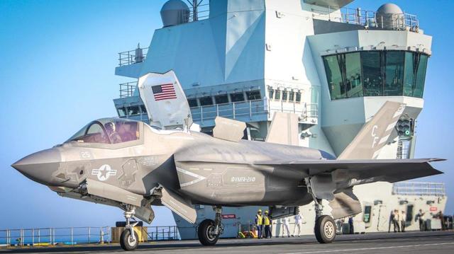 扎鸡毛凑掸子？英国航母战斗群将首次实战部署 舰机不够美国凑