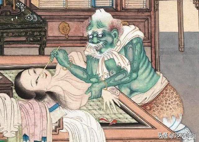 她痴迷画“女妖”，画中女妖惊艳又美丽，网友：美翻了