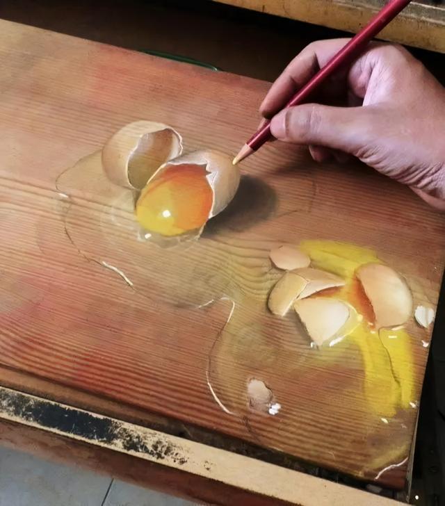 新加坡艺术家IvanHoo，木板上绘出逼真三维幻象