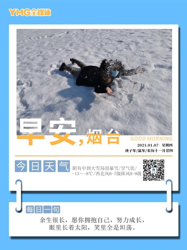 早安，烟台（01月07日）——烟台市民满60周岁可直接用身份证免费乘公交