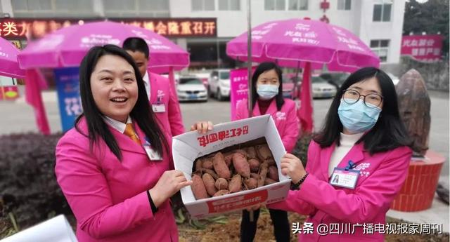 国家十三五薯类方便主食全球推广直播会 在中国科技城隆重召开