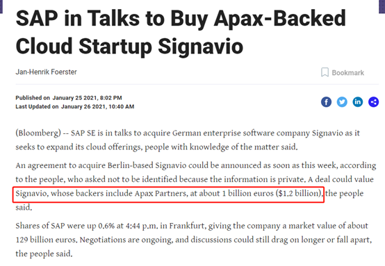 重磅！SAP以12亿美元，收购德国RPA企业Signavio