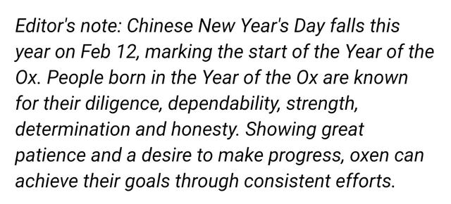 翻译一篇关于世界各地牛年贺年邮票的短新闻