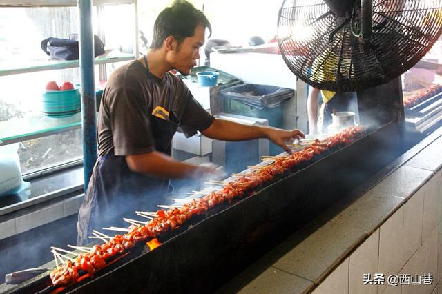 马来西亚风味的传统烤串之沙嗲篇