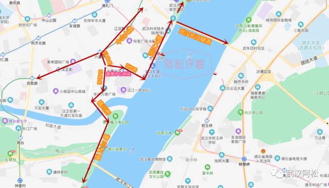 首入武汉就要啃硬骨头！内环，容积率7.9，周边道路看着头晕