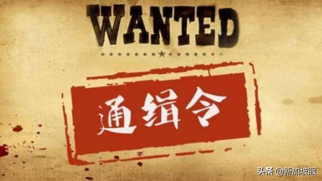 “红通令”！国际刑警组织正在寻找新加坡犯下重案的这8人