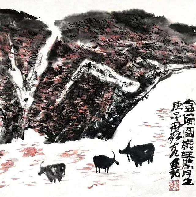 「中华美网·欣赏」刘朴：随意之笔，彰显“牛”画自然之趣