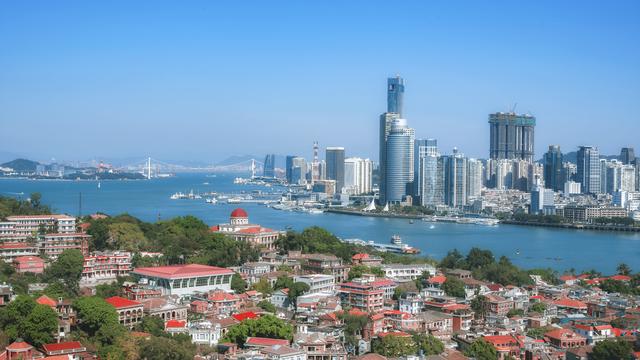 鼓浪屿：是厦门的标志性旅游吸引物，是外来游客的必到之地