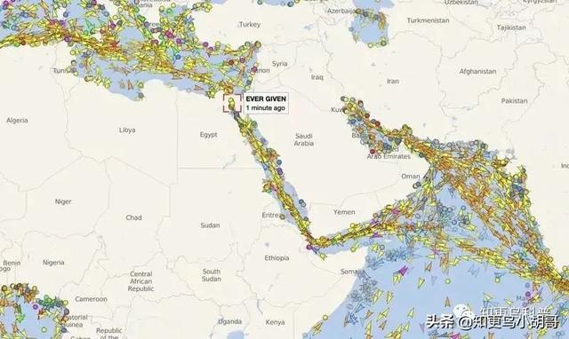 堵死欧亚航道只用一条船！苏伊士运河中的400米巨轮如何脱困？