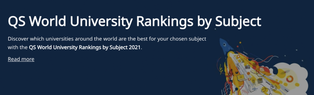 重磅！2021年QS世界大学学科排名发布！你的专业上榜了吗