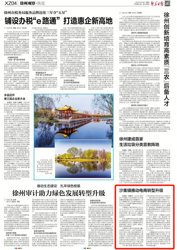 沙集镇推动电商转型升级