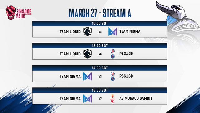 新加坡Major外卡赛赛程出炉：