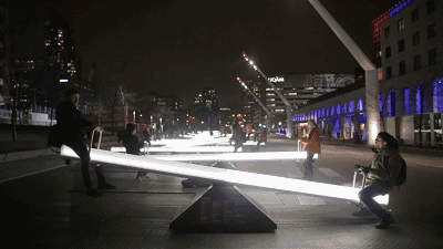 公共空间里有趣的交互式设计 |千城视角-体验型景观专题02