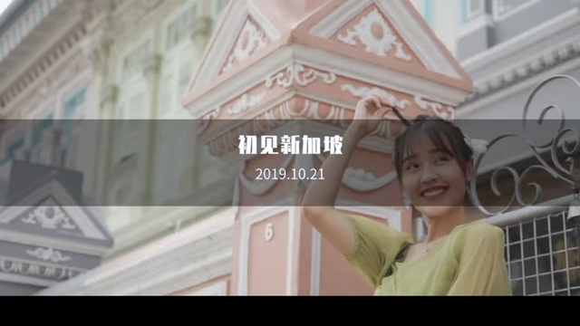和新加坡的初相见不期而遇，心想狮城