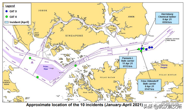 新加坡海峡海盗再作案：3艘船舶被登船，有海员被袭击，备件被偷