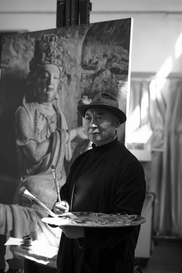 流动的石窟 艺术家霍季民为民族文化自信做出巨大贡献