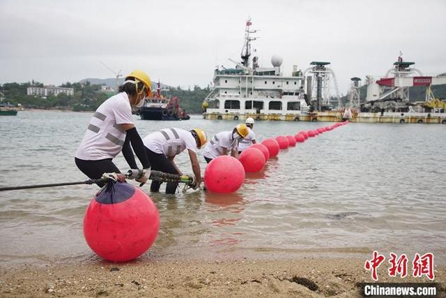 海南至香港首条国际通信海缆香港侧成功登陆 6月将建成商用