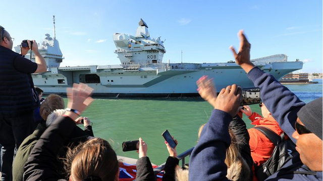 英国官宣：“伊丽莎白女王”号5月亚太首航